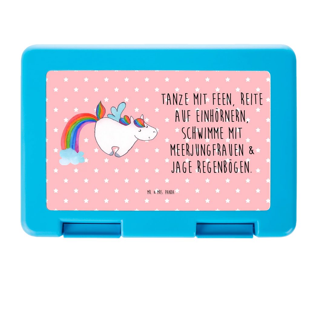 Brotdose Einhorn Fliegendes Pferd Brotbox, Snackbox, Lunch box, Butterbrotdose, Brotzeitbox, Einhorn, Einhörner, Einhorn Deko, Pegasus, Unicorn, Regenbogen, Spielen, Realität, Glitzer, Erwachsenwerden