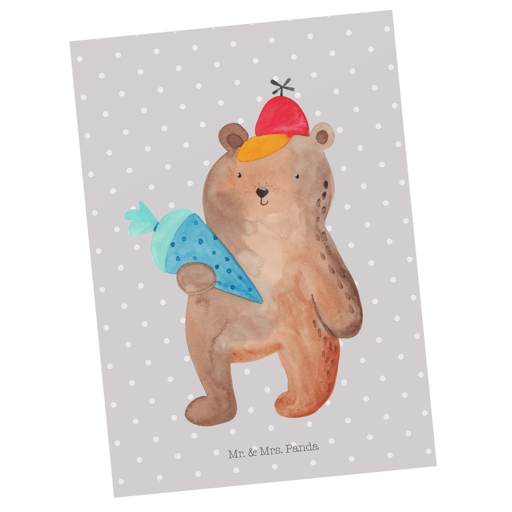 Postkarte Bär Schultüte Postkarte, Karte, Geschenkkarte, Grußkarte, Einladung, Ansichtskarte, Geburtstagskarte, Einladungskarte, Dankeskarte, Ansichtskarten, Einladung Geburtstag, Einladungskarten Geburtstag, Bär, Teddy, Teddybär, Bär Motiv, Schultüte, Erster Schultag Geschenk, Einschulung Geschenk, Schule Geschenk, Grundschule, Schulanfang, Schulbeginn