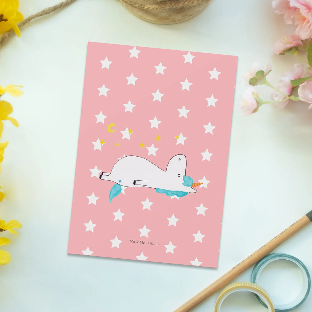 Postkarte Einhorn Sternenhimmel Postkarte, Karte, Geschenkkarte, Grußkarte, Einladung, Ansichtskarte, Geburtstagskarte, Einladungskarte, Dankeskarte, Ansichtskarten, Einladung Geburtstag, Einladungskarten Geburtstag, Einhorn, Einhörner, Einhorn Deko, Pegasus, Unicorn, Sterne, Dachschaden, Verrückt, Sternenhimmel