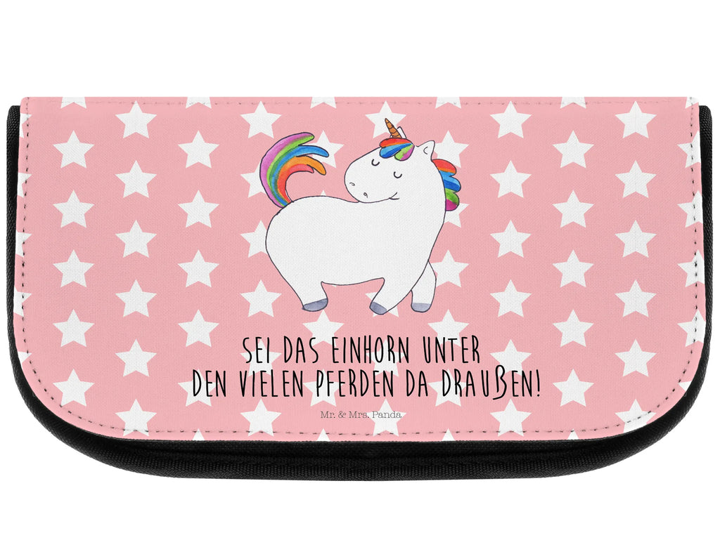 Kosmetiktasche Einhorn Stolzieren Kosmetikbeutel, Kulturtasche, Kulturbeutel, Schminktasche, Make-Up Tasche, Kosmetiktasche, Beauty Bag, Kosmetiktasche Damen, Make Up Tasche, Kosmetik Tasche, Kosmetiktasche Klein, Kleine Kosmetiktasche, Schminktasche Klein, Kosmetiktasche Mit Fächern, Schminktäschen, Schminke Tasche, Kosmetiktaschen Damen, Beauty Case, Schmink Täschchen, Einhorn, Einhörner, Einhorn Deko, Pegasus, Unicorn, stolz, anders, bunt, Pferd, Reiter, Reiten, Freundin, Geschenk