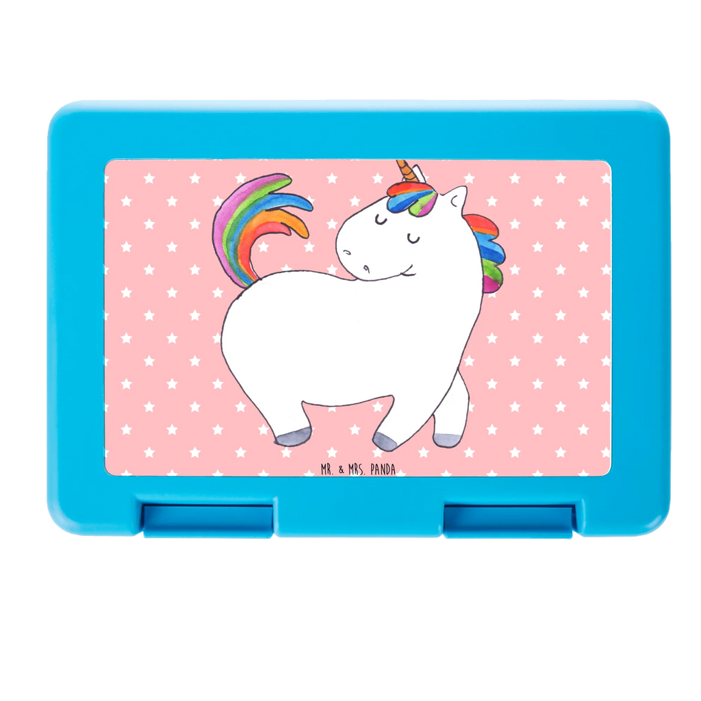 Brotdose Einhorn Stolzieren Brotbox, Snackbox, Lunch box, Butterbrotdose, Brotzeitbox, Einhorn, Einhörner, Einhorn Deko, Pegasus, Unicorn, stolz, anders, bunt, Pferd, Reiter, Reiten, Freundin, Geschenk