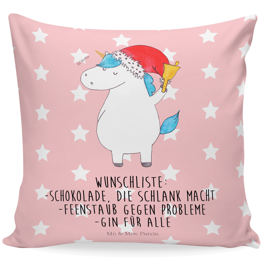 40x40 Kissen Einhorn Weihnachtsmann Kissenhülle, Kopfkissen, Sofakissen, Dekokissen, Motivkissen, sofakissen, sitzkissen, Kissen, Kissenbezüge, Kissenbezug 40x40, Kissen 40x40, Kissenhülle 40x40, Zierkissen, Couchkissen, Dekokissen Sofa, Sofakissen 40x40, Dekokissen 40x40, Kopfkissen 40x40, Kissen 40x40 Waschbar, Einhorn, Einhörner, Einhorn Deko, Pegasus, Unicorn, Gin, Schokolade, Schoki, Weihnachten, Weihnachtsmann, Nikolaus, Wunschzettel, Wunschliste, Feenstaub