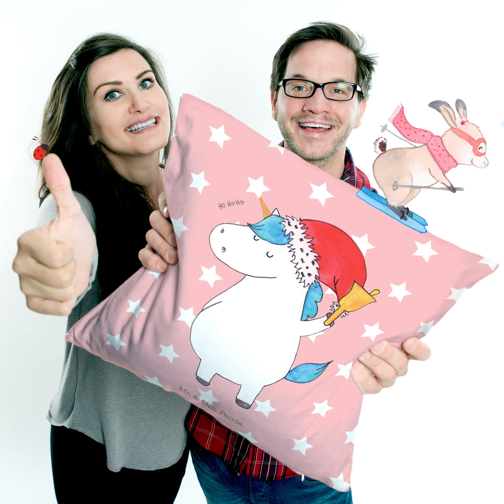 40x40 Kissen Einhorn Weihnachtsmann Kissenhülle, Kopfkissen, Sofakissen, Dekokissen, Motivkissen, sofakissen, sitzkissen, Kissen, Kissenbezüge, Kissenbezug 40x40, Kissen 40x40, Kissenhülle 40x40, Zierkissen, Couchkissen, Dekokissen Sofa, Sofakissen 40x40, Dekokissen 40x40, Kopfkissen 40x40, Kissen 40x40 Waschbar, Einhorn, Einhörner, Einhorn Deko, Pegasus, Unicorn, Gin, Schokolade, Schoki, Weihnachten, Weihnachtsmann, Nikolaus, Wunschzettel, Wunschliste, Feenstaub