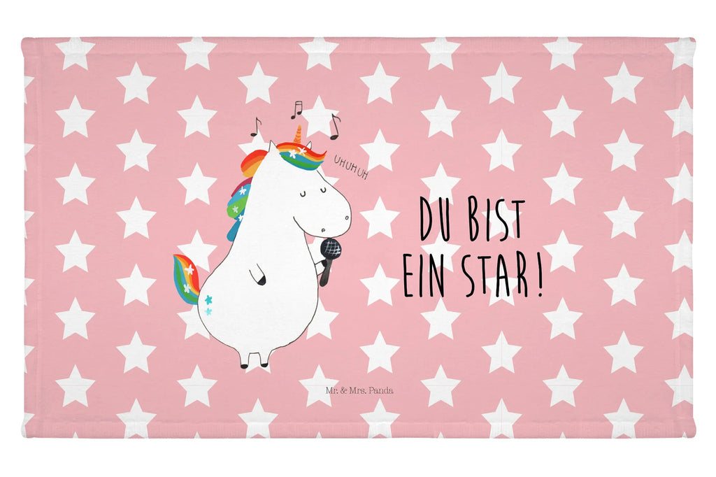 Handtuch Einhorn Sänger Handtuch, Badehandtuch, Badezimmer, Handtücher, groß, Kinder, Baby, Einhorn, Einhörner, Einhorn Deko, Pegasus, Unicorn, Glitzer, Konfetti, Party, Geburtstag, Feier, Fest, Disco, Sängerin, Sänger, Freundin