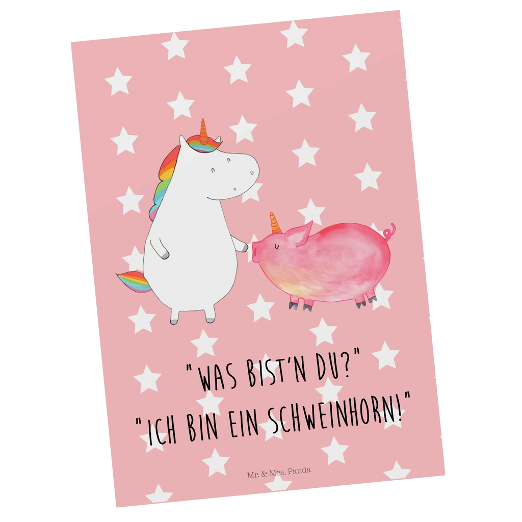 Postkarte Einhorn Schwein Postkarte, Karte, Geschenkkarte, Grußkarte, Einladung, Ansichtskarte, Geburtstagskarte, Einladungskarte, Dankeskarte, Ansichtskarten, Einladung Geburtstag, Einladungskarten Geburtstag, Einhorn, Einhörner, Einhorn Deko, Pegasus, Unicorn, Freundschaft, Schweinhorn, Schwein, Freundin, Schweinchen