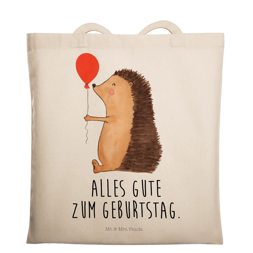 Tragetasche Igel Luftballon Beuteltasche, Beutel, Einkaufstasche, Jutebeutel, Stoffbeutel, Tasche, Shopper, Umhängetasche, Strandtasche, Schultertasche, Stofftasche, Tragetasche, Badetasche, Jutetasche, Einkaufstüte, Laptoptasche, Tiermotive, Gute Laune, lustige Sprüche, Tiere, Igel, Geburtstag, Herzlichen Glückwunsch, Glückwunsch, Geburtstagskind, Ballon, Happy Birthday