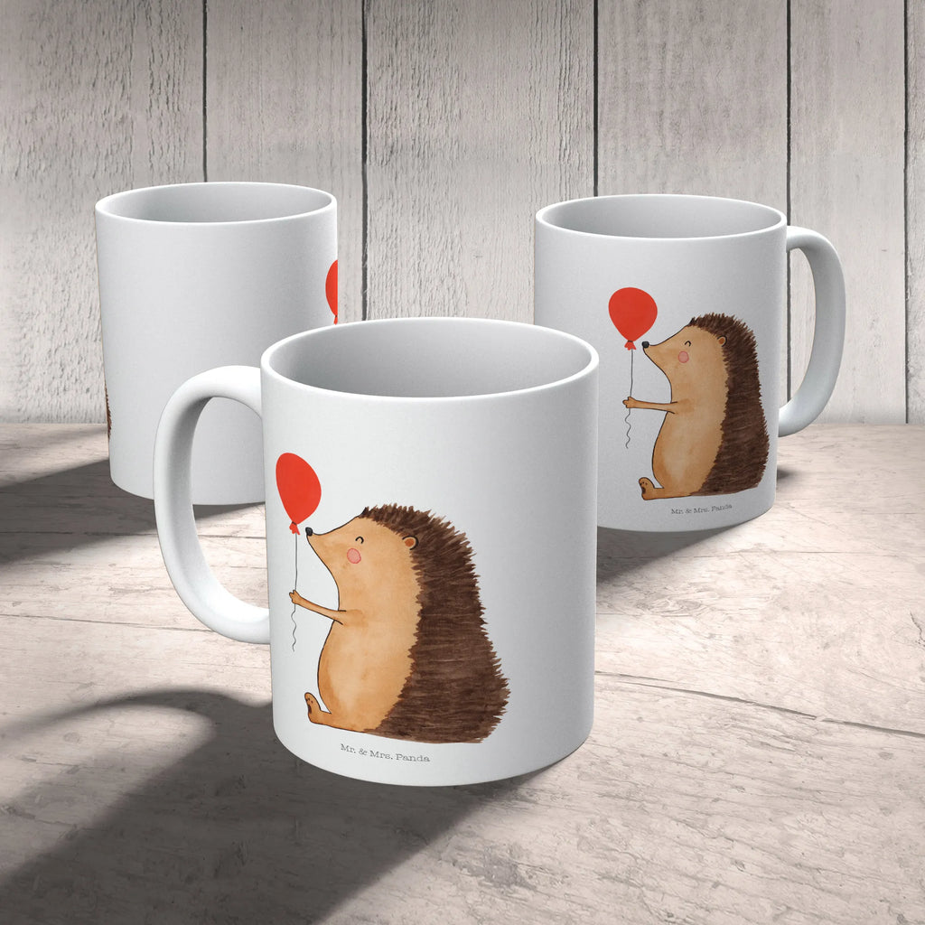 Tasse Igel Luftballon Tasse, Kaffeetasse, Teetasse, Becher, Kaffeebecher, Teebecher, Keramiktasse, Porzellantasse, Büro Tasse, Geschenk Tasse, Tasse Sprüche, Tasse Motive, Kaffeetassen, Tasse bedrucken, Designer Tasse, Cappuccino Tassen, Schöne Teetassen, Tiermotive, Gute Laune, lustige Sprüche, Tiere, Igel, Geburtstag, Herzlichen Glückwunsch, Glückwunsch, Geburtstagskind, Ballon, Happy Birthday