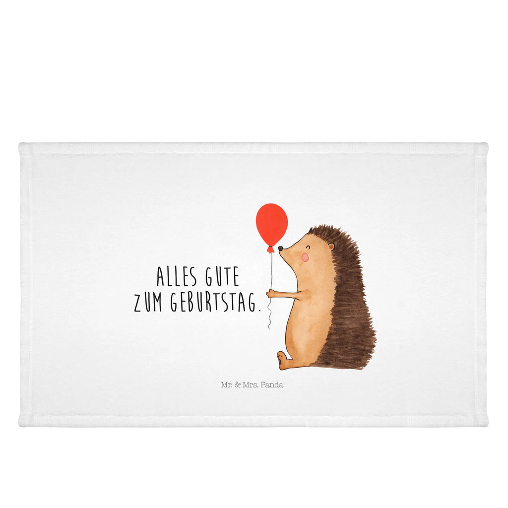 Handtuch Igel Luftballon Handtuch, Badehandtuch, Badezimmer, Handtücher, groß, Kinder, Baby, Tiermotive, Gute Laune, lustige Sprüche, Tiere, Igel, Geburtstag, Herzlichen Glückwunsch, Glückwunsch, Geburtstagskind, Ballon, Happy Birthday