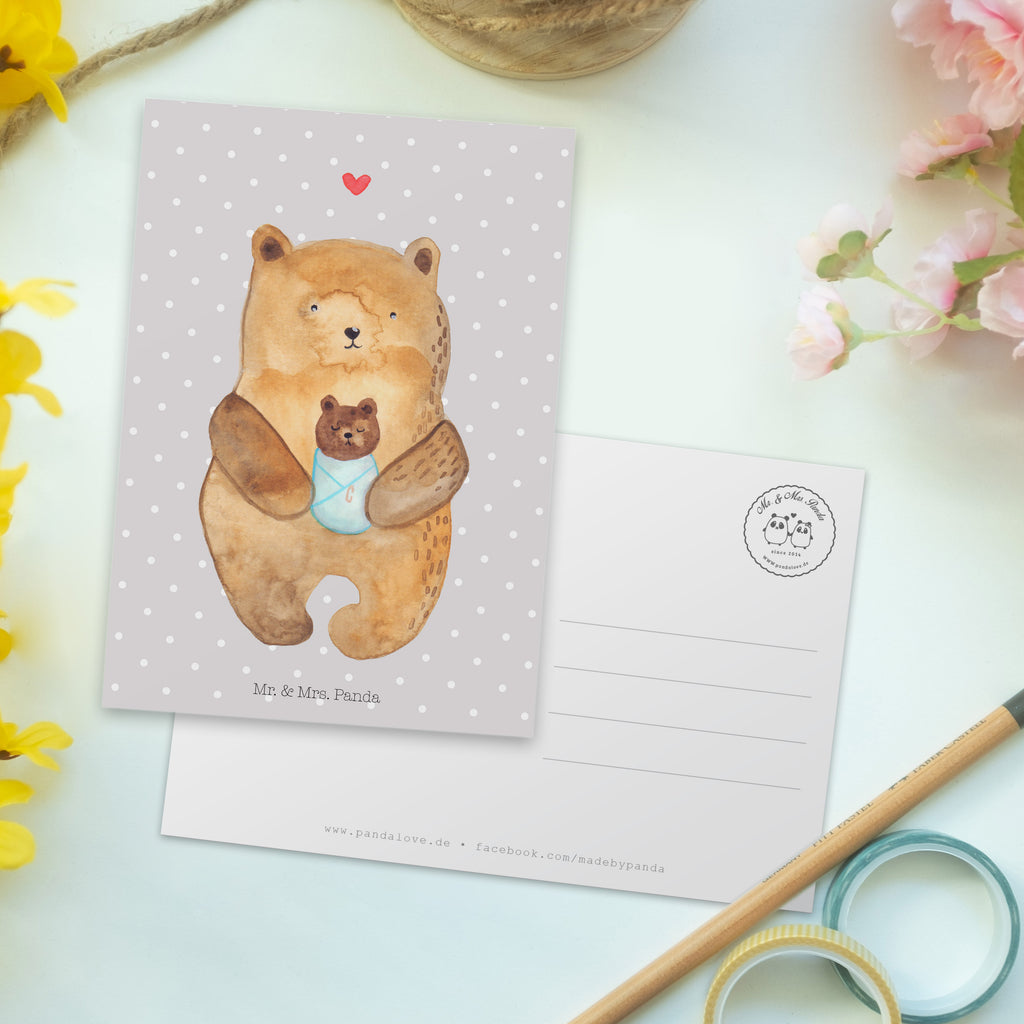 Postkarte Bär Baby Postkarte, Karte, Geschenkkarte, Grußkarte, Einladung, Ansichtskarte, Geburtstagskarte, Einladungskarte, Dankeskarte, Ansichtskarten, Einladung Geburtstag, Einladungskarten Geburtstag, Bär, Teddy, Teddybär, Eltern, Mutter, Baby, Taufe, Geburt, Nichte, Neffe, Enkel, Enkelin, Täufling, Geburtstag, Glückwunsch