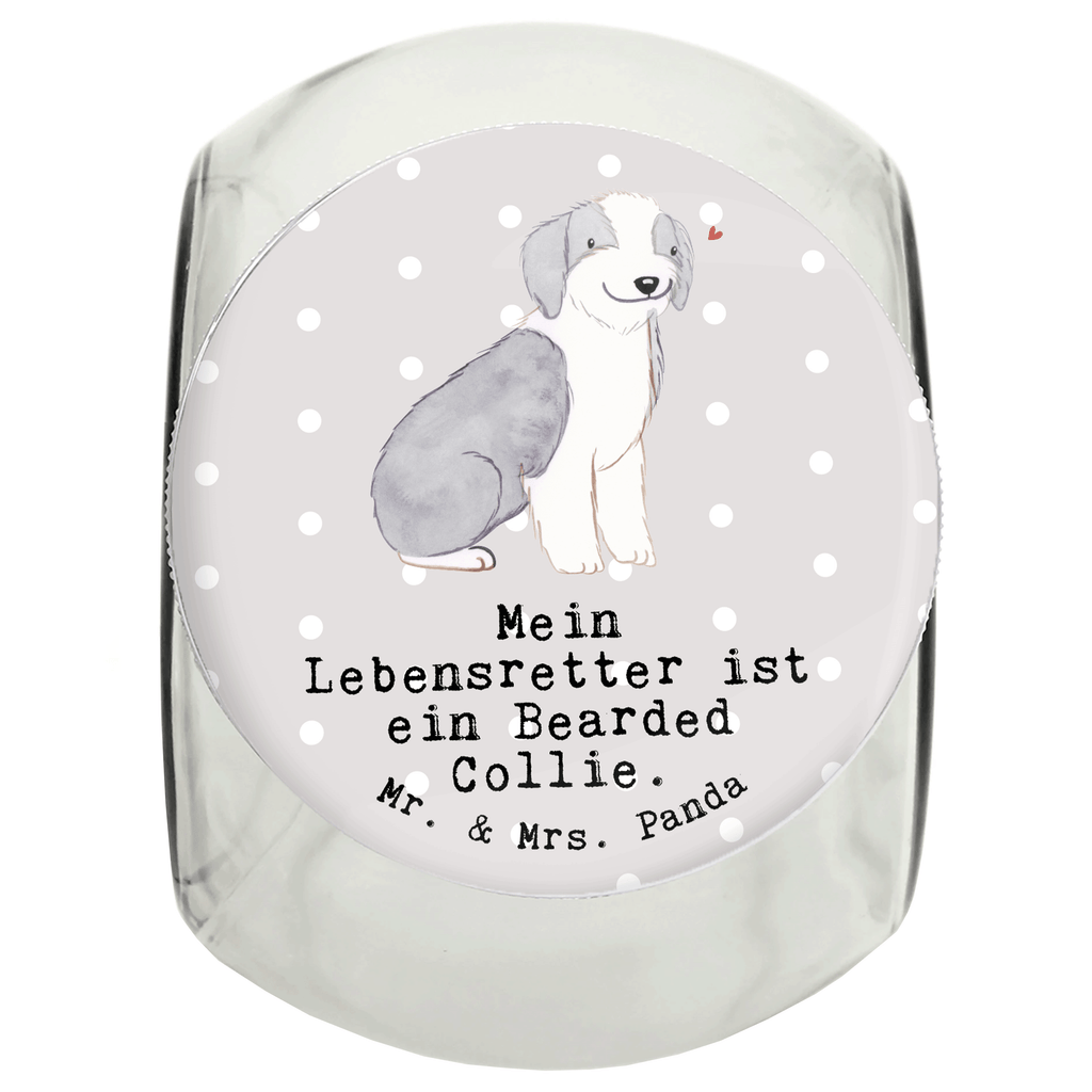 Leckerli Glas Bearded Collie Lebensretter Leckerli Glas, Leckerli Glas Hund, Leckerli Glas Katze, Leckerli Dose, Hundeleckerlies Behälter, Hund, Hunderasse, Rassehund, Hundebesitzer, Geschenk, Tierfreund, Schenken, Welpe, Bearded Collie, britischer Hütehund