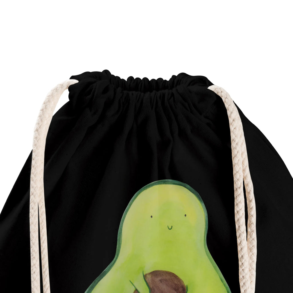 Sportbeutel Avocado mit Kern Sportbeutel, Turnbeutel, Beutel, Sporttasche, Tasche, Stoffbeutel, Sportbeutel Kinder, Gymsack, Beutel Rucksack, Kleine Sporttasche, Sportzubehör, Turnbeutel Baumwolle, Avocado, Veggie, Vegan, Gesund, Avokado, Avocadokern, Kern, Pflanze, Spruch Leben