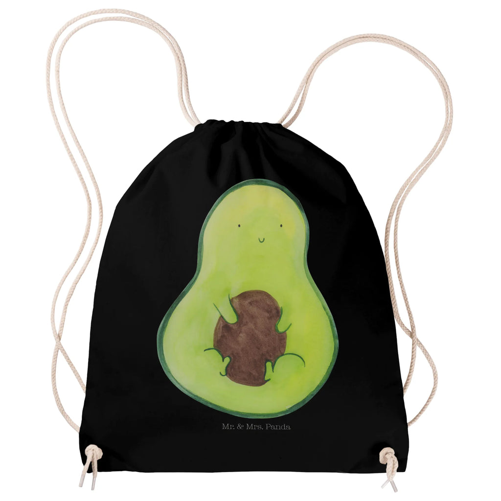 Sportbeutel Avocado mit Kern Sportbeutel, Turnbeutel, Beutel, Sporttasche, Tasche, Stoffbeutel, Sportbeutel Kinder, Gymsack, Beutel Rucksack, Kleine Sporttasche, Sportzubehör, Turnbeutel Baumwolle, Avocado, Veggie, Vegan, Gesund, Avokado, Avocadokern, Kern, Pflanze, Spruch Leben