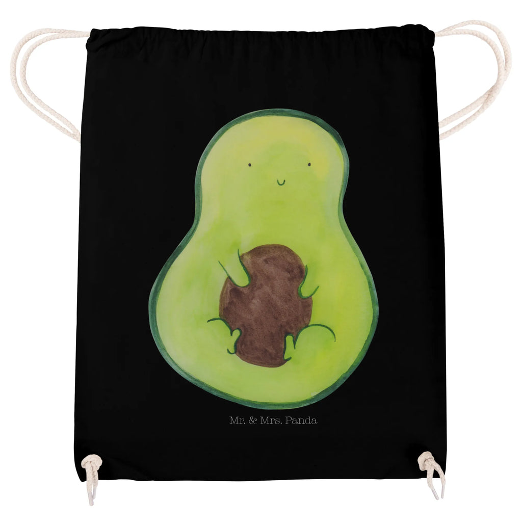 Sportbeutel Avocado mit Kern Sportbeutel, Turnbeutel, Beutel, Sporttasche, Tasche, Stoffbeutel, Sportbeutel Kinder, Gymsack, Beutel Rucksack, Kleine Sporttasche, Sportzubehör, Turnbeutel Baumwolle, Avocado, Veggie, Vegan, Gesund, Avokado, Avocadokern, Kern, Pflanze, Spruch Leben