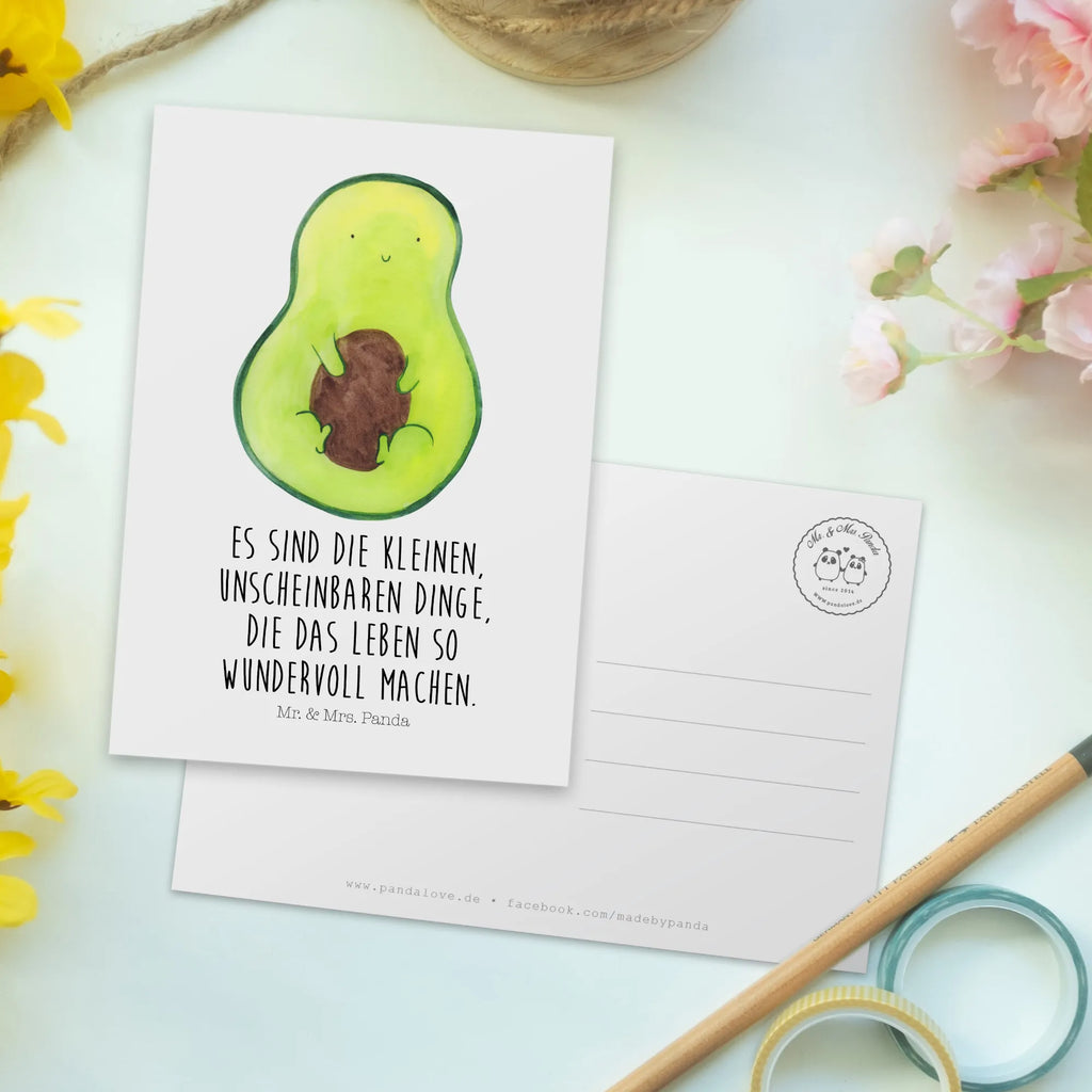 Postkarte Avocado Kern Postkarte, Karte, Geschenkkarte, Grußkarte, Einladung, Ansichtskarte, Geburtstagskarte, Einladungskarte, Dankeskarte, Ansichtskarten, Einladung Geburtstag, Einladungskarten Geburtstag, Avocado, Veggie, Vegan, Gesund, Avokado, Avocadokern, Kern, Pflanze, Spruch Leben