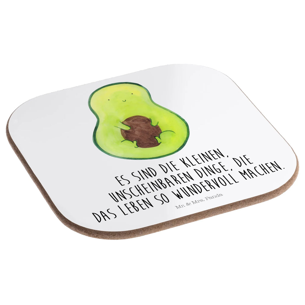 Quadratische Untersetzer Avocado mit Kern Untersetzer, Bierdeckel, Glasuntersetzer, Untersetzer Gläser, Getränkeuntersetzer, Untersetzer aus Holz, Untersetzer für Gläser, Korkuntersetzer, Untersetzer Holz, Holzuntersetzer, Tassen Untersetzer, Untersetzer Design, Avocado, Veggie, Vegan, Gesund, Avokado, Avocadokern, Kern, Pflanze, Spruch Leben