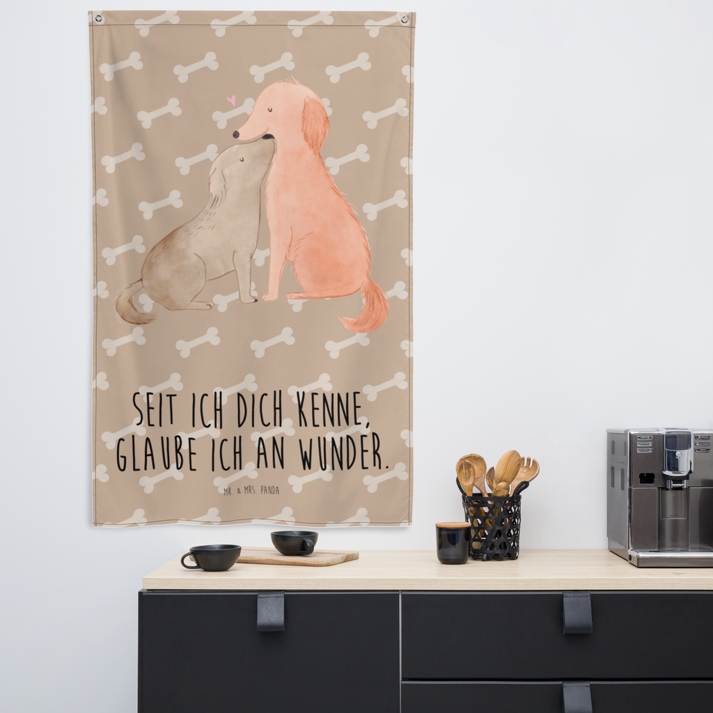 Wandteppich Hunde Liebe Wandbehang, Dekoration, Boho, Wandteppich, Wandtuch, Wanddeko, Tapisserie, Tapestry, Wandbild, Textil-Kunst, Schmuck-Wandbehang, Wand Deko, Kinderzimmer, Kinderzimmer Wand, Kinderzimmer Deko, Kinderzimmer Wanddeko, Hund, Hundemotiv, Haustier, Hunderasse, Tierliebhaber, Hundebesitzer, Sprüche, Liebe, Hund. Hunde, Kuss, Vertrauen, Kuscheln, Herz