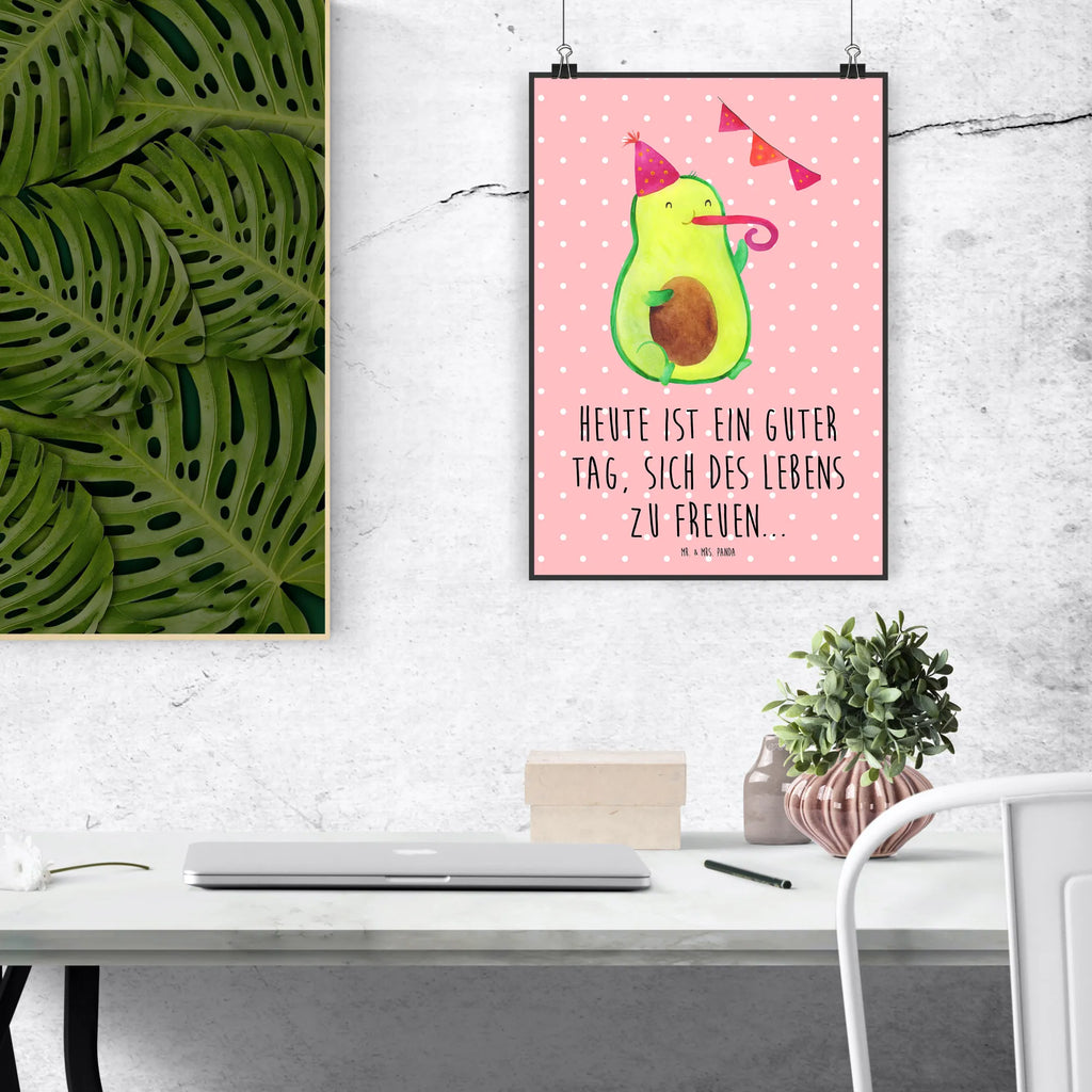 Poster Avocado Party Poster, Wandposter, Bild, Wanddeko, Küchenposter, Kinderposter, Wanddeko Bild, Raumdekoration, Wanddekoration, Handgemaltes Poster, Mr. & Mrs. Panda Poster, Designposter, Kunstdruck, Posterdruck, Avocado, Veggie, Vegan, Gesund, Avocados, Party, Geburtstag, Geburtstagsfeier, Happy Birthday, Feier, Feierei, Lieblingstag, Prüfung, Abifeier, Abi, Bestanden, Jahrestag, Jubiläum, Firmenfeier, Klassenfeier, Schulabschluss, Abschluss