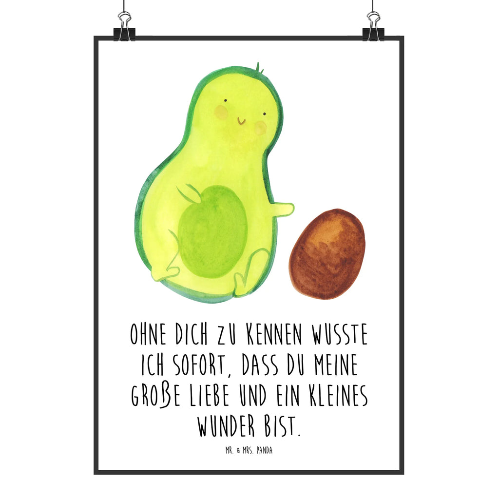 Poster Avocado Kern rollt Poster, Wandposter, Bild, Wanddeko, Küchenposter, Kinderposter, Wanddeko Bild, Raumdekoration, Wanddekoration, Handgemaltes Poster, Mr. & Mrs. Panda Poster, Designposter, Kunstdruck, Posterdruck, Avocado, Veggie, Vegan, Gesund, Avocados, Schwanger, Geburt, Geburtstag, Säugling, Kind, erstes Kind, zur Geburt, Schwangerschaft, Babyparty, Baby, große Liebe, Liebe, Love