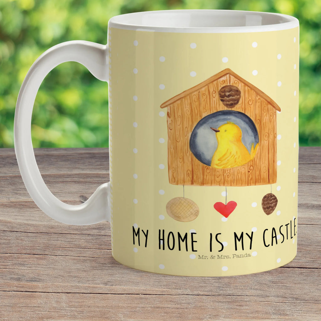 Kindertasse Vogel Haus Kindertasse, Kinder Tasse, Kunststoff Tasse, Kindergarten Tasse, Trinkbecher, Camping Becher, Kaffeetasse, Kunststoffbecher, Kindergartenbecher, Outdoorgeschirr, Kunststoffgeschirr, Reisebecher, Reisetasse, Kinderbecher, Bruchfeste Tasse, Bruchsichere Tasse, Plastik Tasse, Plastiktasse, Tiermotive, Gute Laune, lustige Sprüche, Tiere, Vogel, Vögel, Vogelhaus, Vogelhäuschen, Home sweet home, Zuhause, Nest, Eigenheim, Familie, Wohnung, Haus, unser Haus, Lieblingsort, Castle