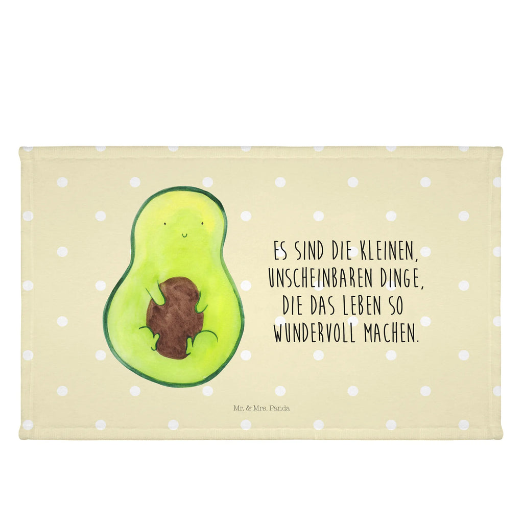 Handtuch Avocado Kern Handtuch, Badehandtuch, Badezimmer, Handtücher, groß, Kinder, Baby, Avocado, Veggie, Vegan, Gesund, Avokado, Avocadokern, Kern, Pflanze, Spruch Leben