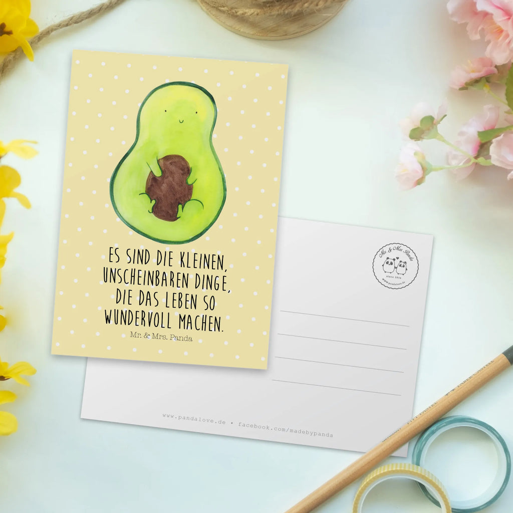 Postkarte Avocado Kern Postkarte, Karte, Geschenkkarte, Grußkarte, Einladung, Ansichtskarte, Geburtstagskarte, Einladungskarte, Dankeskarte, Ansichtskarten, Einladung Geburtstag, Einladungskarten Geburtstag, Avocado, Veggie, Vegan, Gesund, Avokado, Avocadokern, Kern, Pflanze, Spruch Leben