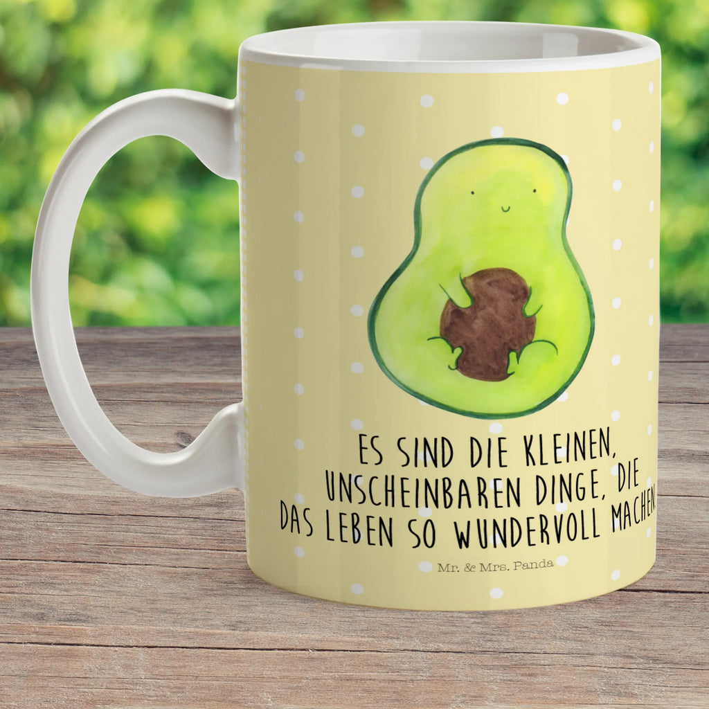 Kindertasse Avocado mit Kern Kindertasse, Kinder Tasse, Kunststoff Tasse, Kindergarten Tasse, Trinkbecher, Camping Becher, Kaffeetasse, Kunststoffbecher, Kindergartenbecher, Outdoorgeschirr, Kunststoffgeschirr, Reisebecher, Reisetasse, Kinderbecher, Bruchfeste Tasse, Bruchsichere Tasse, Plastik Tasse, Plastiktasse, Avocado, Veggie, Vegan, Gesund, Avokado, Avocadokern, Kern, Pflanze, Spruch Leben