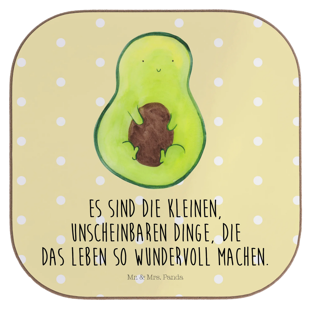 Quadratische Untersetzer Avocado mit Kern Untersetzer, Bierdeckel, Glasuntersetzer, Untersetzer Gläser, Getränkeuntersetzer, Untersetzer aus Holz, Untersetzer für Gläser, Korkuntersetzer, Untersetzer Holz, Holzuntersetzer, Tassen Untersetzer, Untersetzer Design, Avocado, Veggie, Vegan, Gesund, Avokado, Avocadokern, Kern, Pflanze, Spruch Leben