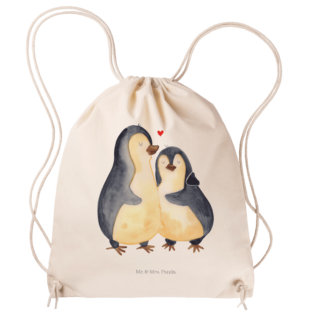 Sportbeutel Pinguin umarmen Sportbeutel, Turnbeutel, Beutel, Sporttasche, Tasche, Stoffbeutel, Sportbeutel Kinder, Gymsack, Beutel Rucksack, Kleine Sporttasche, Sportzubehör, Turnbeutel Baumwolle, Pinguin, Liebe, Liebespaar, Liebesbeweis, Liebesgeschenk, Verlobung, Jahrestag, Hochzeitstag, Hochzeit, Hochzeitsgeschenk