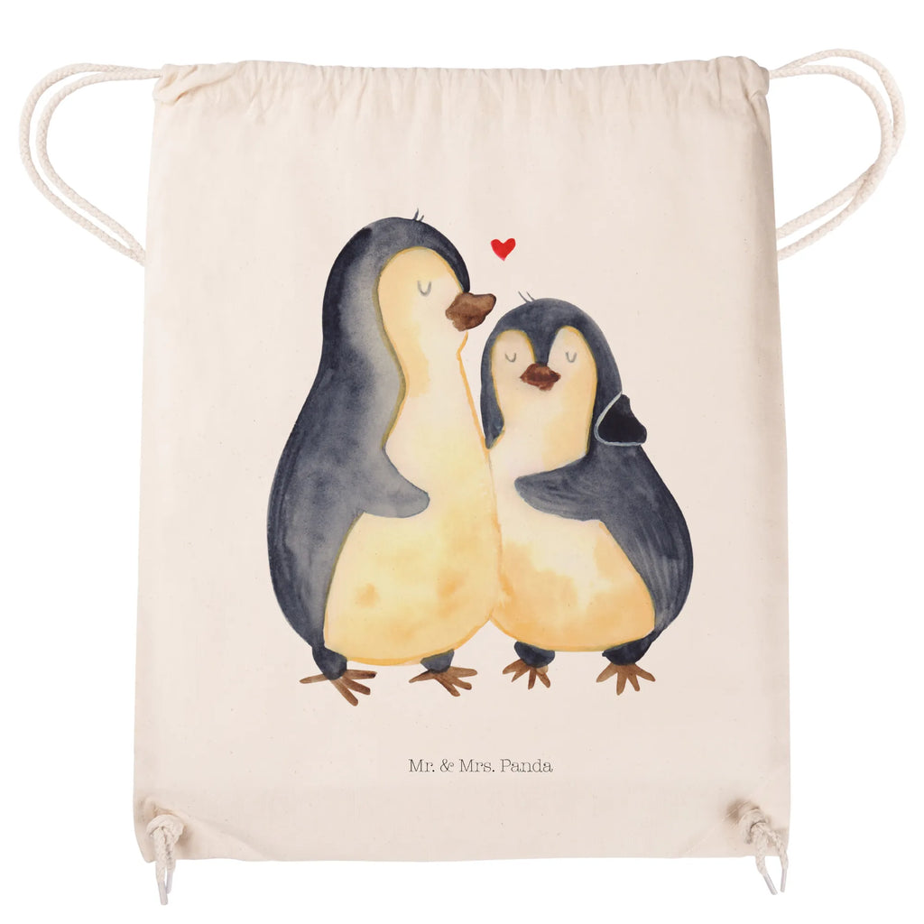 Sportbeutel Pinguin umarmen Sportbeutel, Turnbeutel, Beutel, Sporttasche, Tasche, Stoffbeutel, Sportbeutel Kinder, Gymsack, Beutel Rucksack, Kleine Sporttasche, Sportzubehör, Turnbeutel Baumwolle, Pinguin, Liebe, Liebespaar, Liebesbeweis, Liebesgeschenk, Verlobung, Jahrestag, Hochzeitstag, Hochzeit, Hochzeitsgeschenk