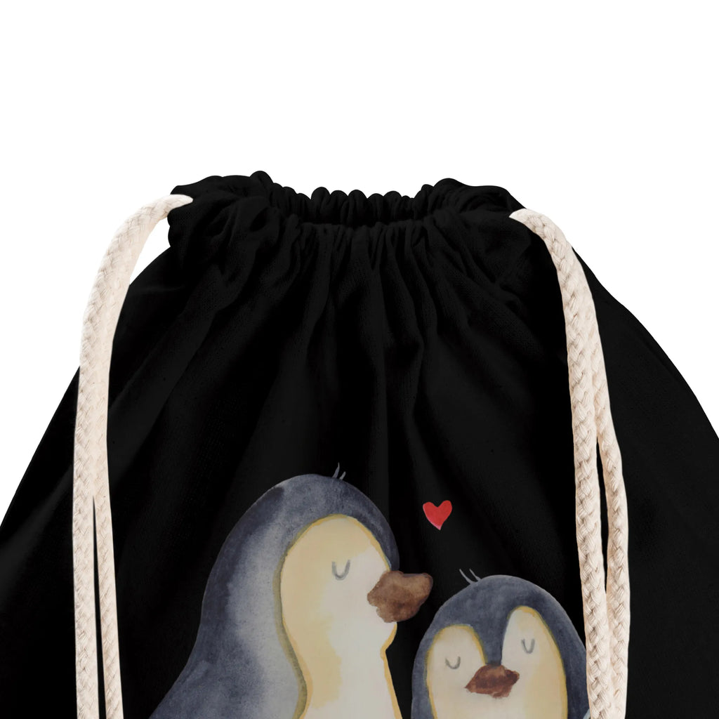 Sportbeutel Pinguin umarmen Sportbeutel, Turnbeutel, Beutel, Sporttasche, Tasche, Stoffbeutel, Sportbeutel Kinder, Gymsack, Beutel Rucksack, Kleine Sporttasche, Sportzubehör, Turnbeutel Baumwolle, Pinguin, Liebe, Liebespaar, Liebesbeweis, Liebesgeschenk, Verlobung, Jahrestag, Hochzeitstag, Hochzeit, Hochzeitsgeschenk