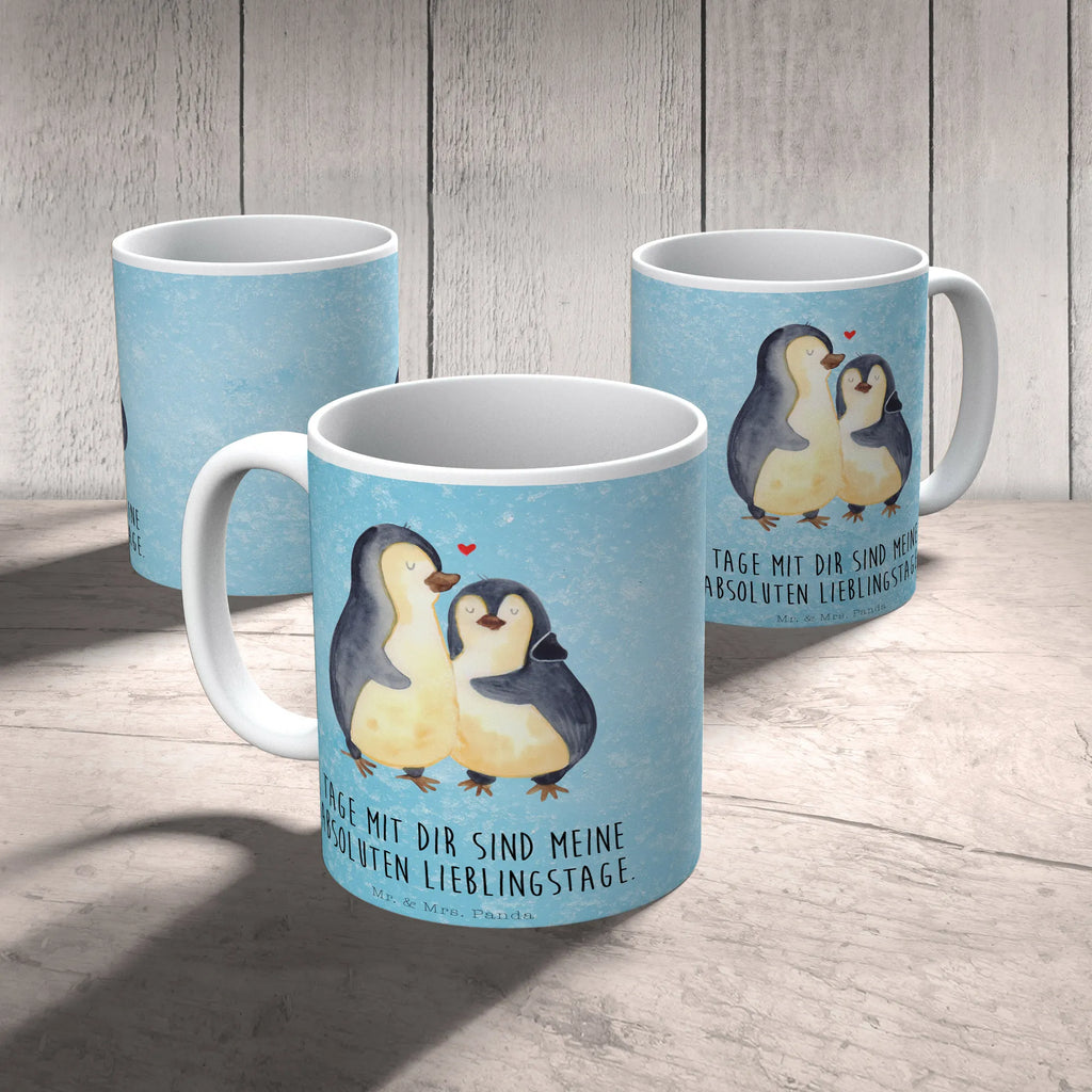 Tasse Pinguin umarmen Tasse, Kaffeetasse, Teetasse, Becher, Kaffeebecher, Teebecher, Keramiktasse, Porzellantasse, Büro Tasse, Geschenk Tasse, Tasse Sprüche, Tasse Motive, Kaffeetassen, Tasse bedrucken, Designer Tasse, Cappuccino Tassen, Schöne Teetassen, Pinguin, Liebe, Liebespaar, Liebesbeweis, Liebesgeschenk, Verlobung, Jahrestag, Hochzeitstag, Hochzeit, Hochzeitsgeschenk