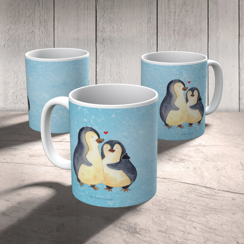 Tasse Pinguin umarmen Tasse, Kaffeetasse, Teetasse, Becher, Kaffeebecher, Teebecher, Keramiktasse, Porzellantasse, Büro Tasse, Geschenk Tasse, Tasse Sprüche, Tasse Motive, Kaffeetassen, Tasse bedrucken, Designer Tasse, Cappuccino Tassen, Schöne Teetassen, Pinguin, Liebe, Liebespaar, Liebesbeweis, Liebesgeschenk, Verlobung, Jahrestag, Hochzeitstag, Hochzeit, Hochzeitsgeschenk