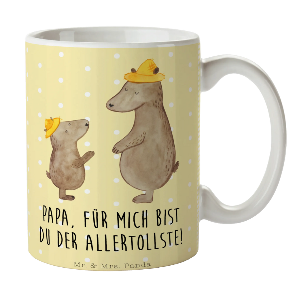 Tasse Bären mit Hut Tasse, Kaffeetasse, Teetasse, Becher, Kaffeebecher, Teebecher, Keramiktasse, Porzellantasse, Büro Tasse, Geschenk Tasse, Tasse Sprüche, Tasse Motive, Kaffeetassen, Tasse bedrucken, Designer Tasse, Cappuccino Tassen, Schöne Teetassen, Familie, Vatertag, Muttertag, Bruder, Schwester, Mama, Papa, Oma, Opa, Bär, Bären, Vater, Papi, Paps, Dad, Daddy, Lieblingsmensch, Sohn, Söhne, Kind, Kinder, Vater-Sohn, Family, Vorbild