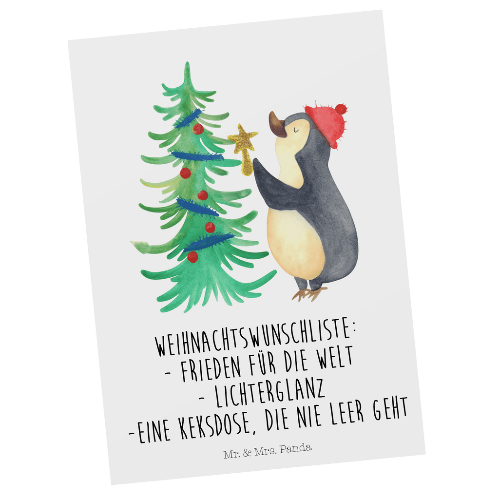 Postkarte Pinguin Weihnachtsbaum Postkarte, Karte, Geschenkkarte, Grußkarte, Einladung, Ansichtskarte, Geburtstagskarte, Einladungskarte, Dankeskarte, Ansichtskarten, Einladung Geburtstag, Einladungskarten Geburtstag, Winter, Weihnachten, Weihnachtsdeko, Nikolaus, Advent, Heiligabend, Wintermotiv, Pinguin