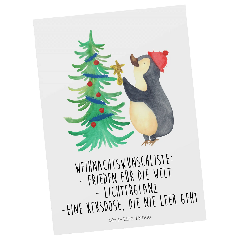 Postkarte Pinguin Weihnachtsbaum Postkarte, Karte, Geschenkkarte, Grußkarte, Einladung, Ansichtskarte, Geburtstagskarte, Einladungskarte, Dankeskarte, Ansichtskarten, Einladung Geburtstag, Einladungskarten Geburtstag, Winter, Weihnachten, Weihnachtsdeko, Nikolaus, Advent, Heiligabend, Wintermotiv, Pinguin