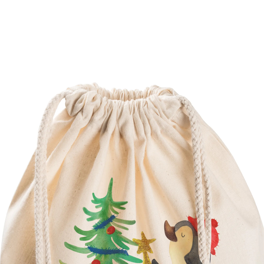 Sportbeutel Pinguin Weihnachtsbaum Sportbeutel, Turnbeutel, Beutel, Sporttasche, Tasche, Stoffbeutel, Sportbeutel Kinder, Gymsack, Beutel Rucksack, Kleine Sporttasche, Sportzubehör, Turnbeutel Baumwolle, Winter, Weihnachten, Weihnachtsdeko, Nikolaus, Advent, Heiligabend, Wintermotiv, Pinguin