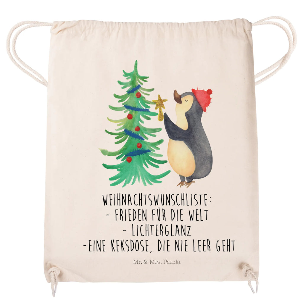 Sportbeutel Pinguin Weihnachtsbaum Sportbeutel, Turnbeutel, Beutel, Sporttasche, Tasche, Stoffbeutel, Sportbeutel Kinder, Gymsack, Beutel Rucksack, Kleine Sporttasche, Sportzubehör, Turnbeutel Baumwolle, Winter, Weihnachten, Weihnachtsdeko, Nikolaus, Advent, Heiligabend, Wintermotiv, Pinguin