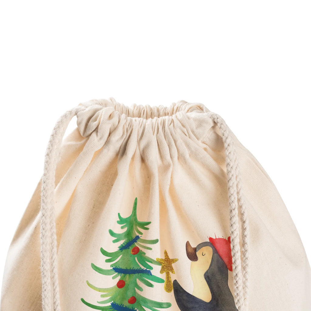 Sportbeutel Pinguin Weihnachtsbaum Sportbeutel, Turnbeutel, Beutel, Sporttasche, Tasche, Stoffbeutel, Sportbeutel Kinder, Gymsack, Beutel Rucksack, Kleine Sporttasche, Sportzubehör, Turnbeutel Baumwolle, Winter, Weihnachten, Weihnachtsdeko, Nikolaus, Advent, Heiligabend, Wintermotiv, Pinguin