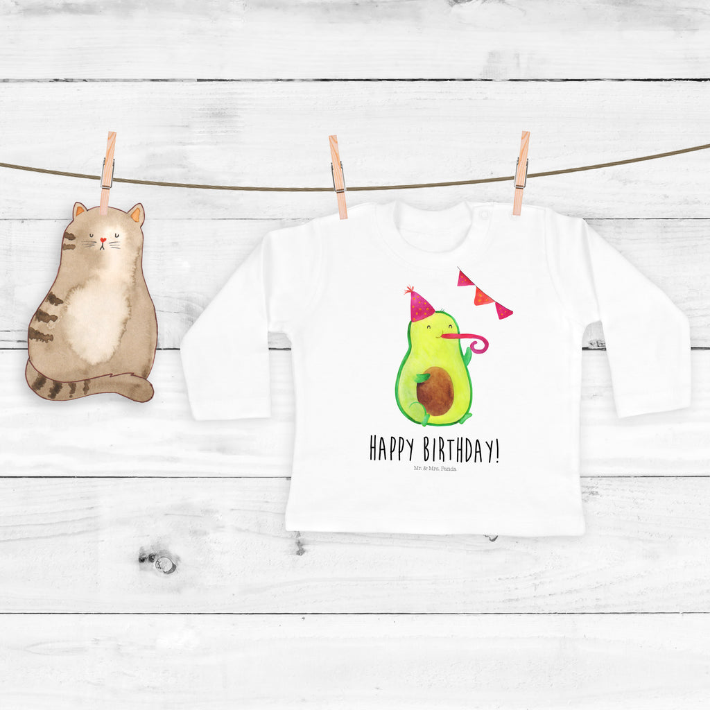 Baby Longsleeve Avocado Birthday Mädchen, Jungen, Baby, Langarm, Bio, Kleidung, Avocado, Veggie, Vegan, Gesund