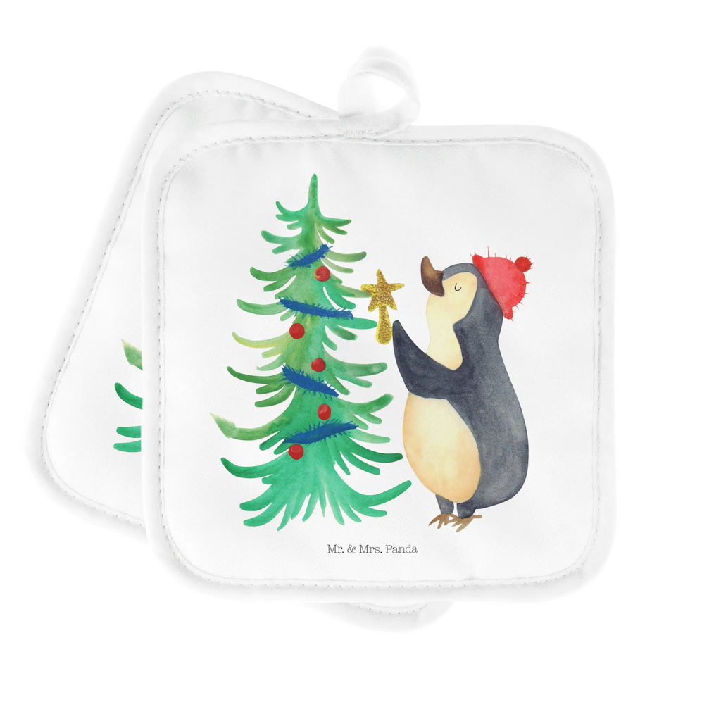 2er Set Topflappen  Pinguin Weihnachtsbaum Topflappen, Topfuntersetzer, Ofenhandschuh, Topflappen Set, Topflappen lustig, Topflappen mit Spruch, Ofenhandschuhe, Topfhandschuhe, Topfhandschuh, Topflappenset, Topflappen 2er Set, Schöne Topflappen, Winter, Weihnachten, Weihnachtsdeko, Nikolaus, Advent, Heiligabend, Wintermotiv, Pinguin