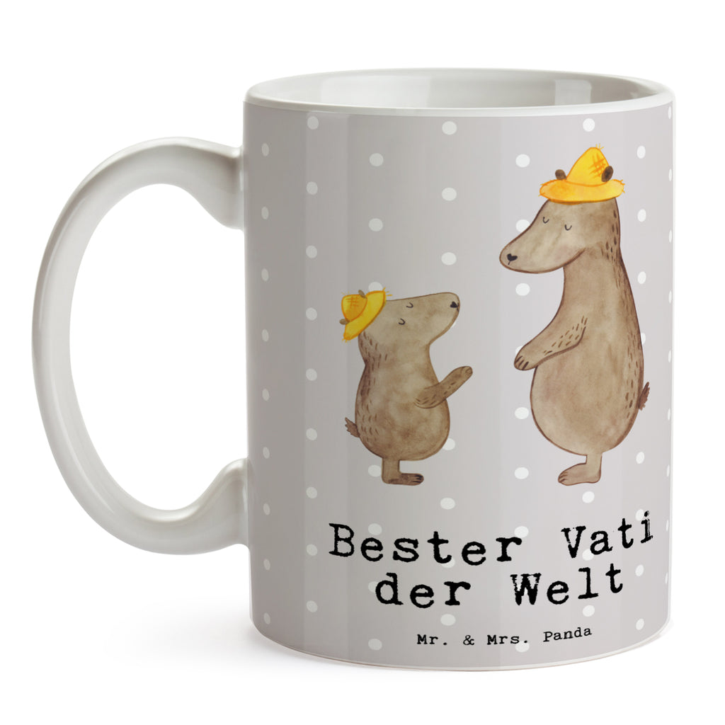 Tasse Bär Bester Vati der Welt Tasse, Kaffeetasse, Teetasse, Becher, Kaffeebecher, Teebecher, Keramiktasse, Porzellantasse, Büro Tasse, Geschenk Tasse, Tasse Sprüche, Tasse Motive, Kaffeetassen, Tasse bedrucken, Designer Tasse, Cappuccino Tassen, Schöne Teetassen, für, Dankeschön, Geschenk, Schenken, Geburtstag, Geburtstagsgeschenk, Geschenkidee, Danke, Bedanken, Mitbringsel, Freude machen, Geschenktipp, Vater, Papa, Dad, Daddy, Paps, Papi, Vati, Eltern, Geschenk Vater, Mann, Familie, Bester, Kleinigkeit