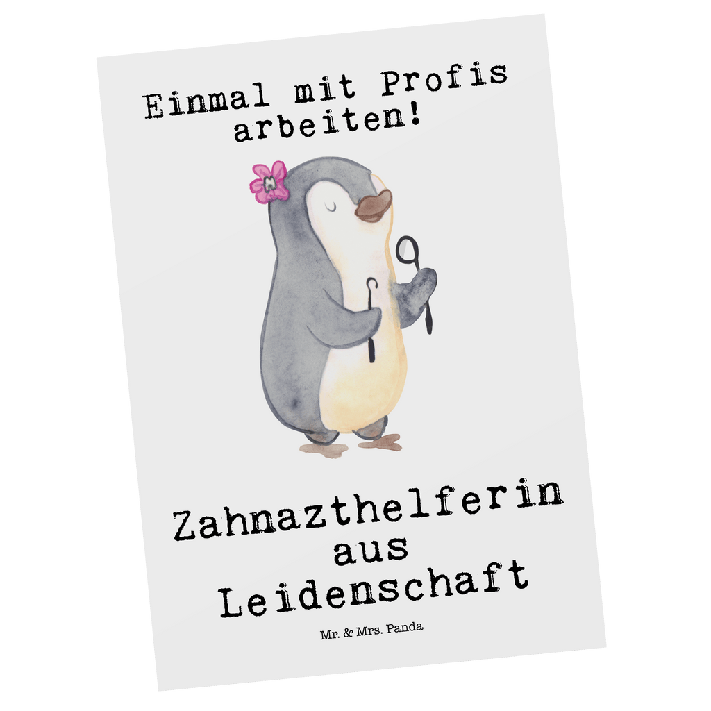 Postkarte Zahnarzthelferin aus Leidenschaft Postkarte, Karte, Geschenkkarte, Grußkarte, Einladung, Ansichtskarte, Geburtstagskarte, Einladungskarte, Dankeskarte, Ansichtskarten, Einladung Geburtstag, Einladungskarten Geburtstag, Beruf, Ausbildung, Jubiläum, Abschied, Rente, Kollege, Kollegin, Geschenk, Schenken, Arbeitskollege, Mitarbeiter, Firma, Danke, Dankeschön