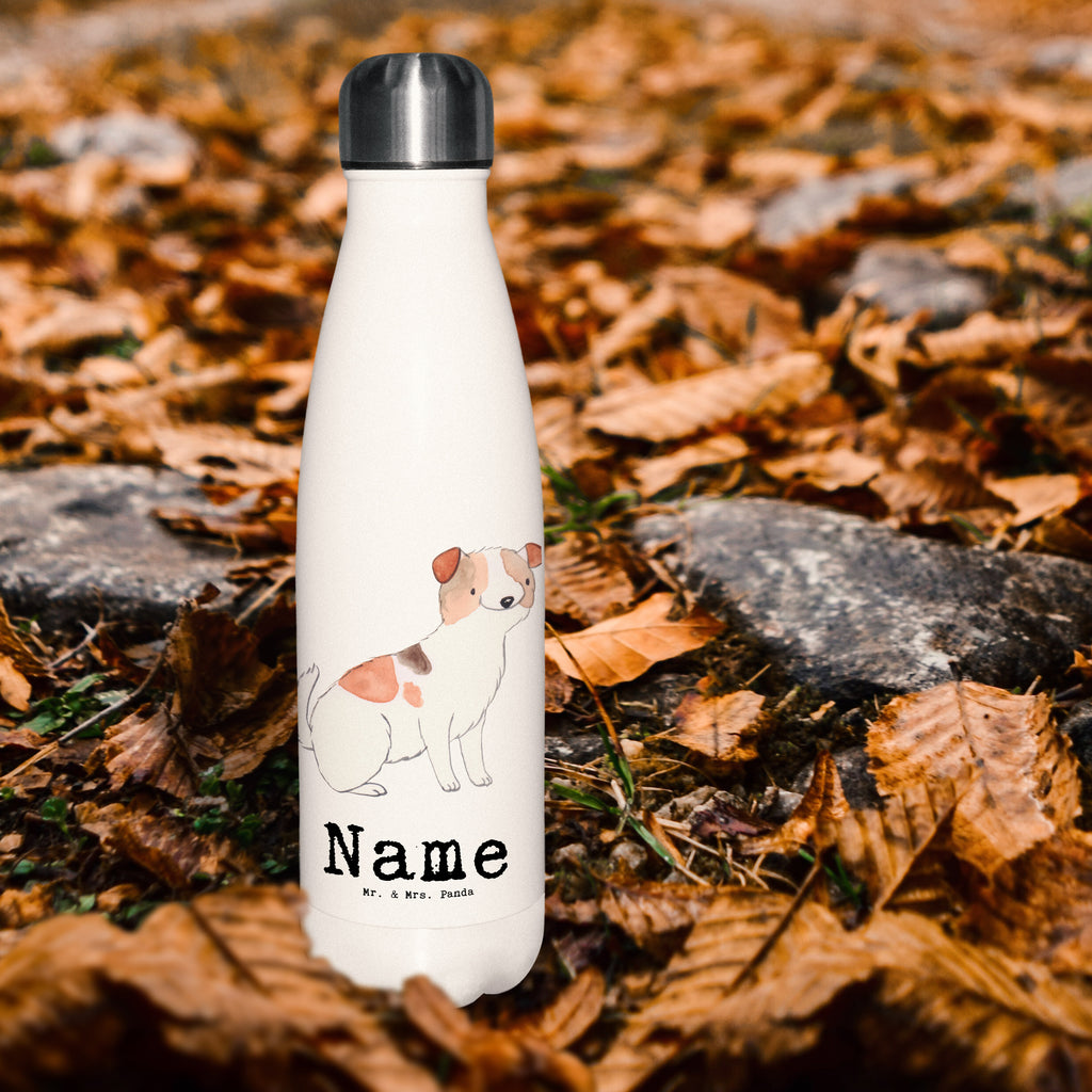 Personalisierte Thermosflasche Jack Russel Terrier Lebensretter Personalisierte Isolierflasche, Personalisierte Thermoflasche, Personalisierte Trinkflasche, Trinkflasche Mit Namen, Wunschname, Bedrucken, Namensflasche, Hund, Hunderasse, Rassehund, Hundebesitzer, Geschenk, Tierfreund, Schenken, Welpe, Jack Russel Terrier