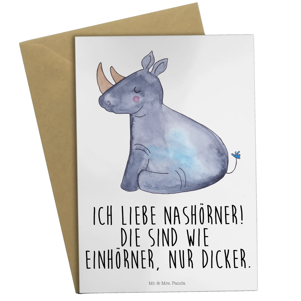 Grußkarte Einhorn Nashorn Grußkarte, Klappkarte, Einladungskarte, Glückwunschkarte, Hochzeitskarte, Geburtstagskarte, Karte, Ansichtskarten, Einhorn, Einhörner, Einhorn Deko, Pegasus, Unicorn, Regenbogen, witzig, lustig, Zoo, Glitzer, Einhornpower, Erwachsenwerden, Nashorn, Nashörner