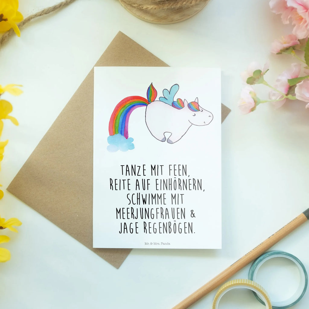 Grußkarte Einhorn Pegasus Grußkarte, Klappkarte, Einladungskarte, Glückwunschkarte, Hochzeitskarte, Geburtstagskarte, Karte, Ansichtskarten, Einhorn, Einhörner, Einhorn Deko, Pegasus, Unicorn, Regenbogen, Spielen, Realität, Glitzer, Erwachsenwerden