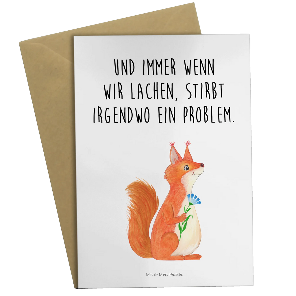 Grußkarte Eichhörnchen Blume Grußkarte, Klappkarte, Einladungskarte, Glückwunschkarte, Hochzeitskarte, Geburtstagskarte, Karte, Ansichtskarten, Tiermotive, Gute Laune, lustige Sprüche, Tiere, Eichhörnchen, Eichhorn, Spruch positiv, Lachen, Spaß, Motivation Sprüche, Motivation Bilder, glücklich Spruch, Spruch Deko