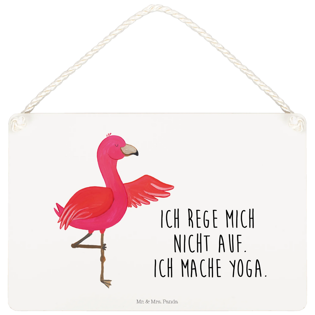 Deko Schild Flamingo Yoga Dekoschild, Deko Schild, Schild, Tür Schild, Türschild, Holzschild, Wandschild, Wanddeko, Flamingo, Vogel, Yoga, Namaste, Achtsamkeit, Yoga-Übung, Entspannung, Ärger, Aufregen, Tiefenentspannung