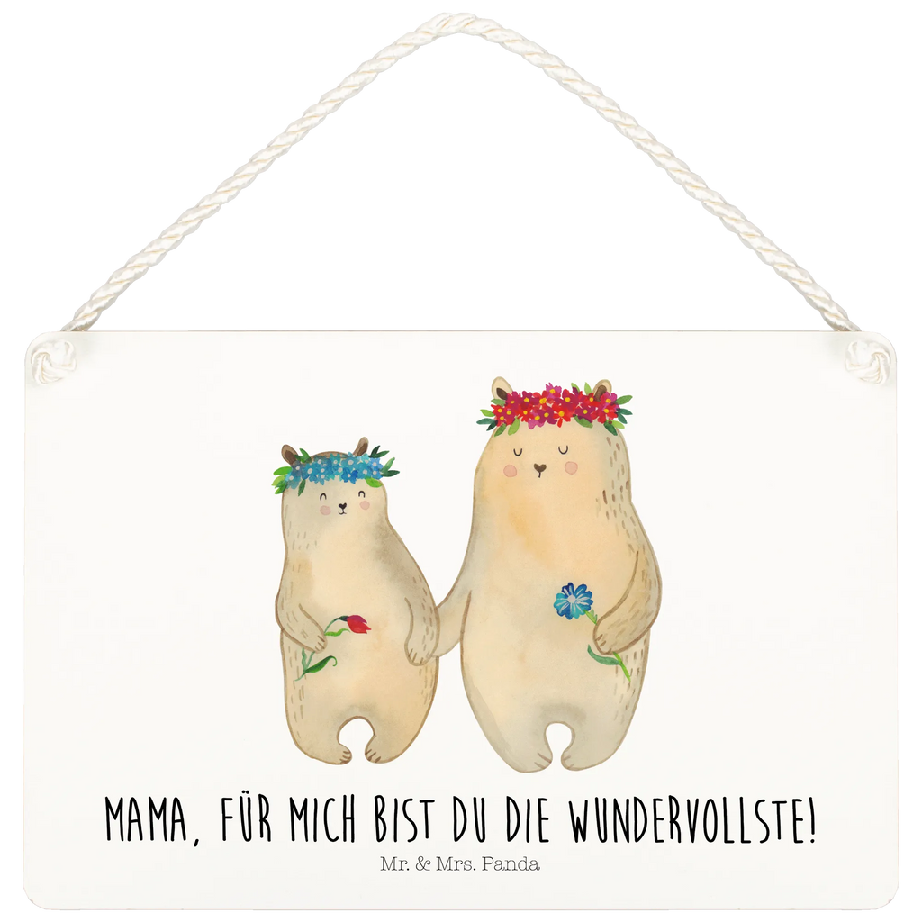 Deko Schild Bären mit Blumenkranz Dekoschild, Deko Schild, Schild, Tür Schild, Türschild, Holzschild, Wandschild, Wanddeko, Familie, Vatertag, Muttertag, Bruder, Schwester, Mama, Papa, Oma, Opa, Bär, Bären, Mutter, Mutti, Mami, Lieblingsmensch, Lieblingsmama, beste Mutter, weltbeste Mama, Geschenk Mama. Muttertag, Tochter, Kind, Kinder, Töchter, Family, Vorbild