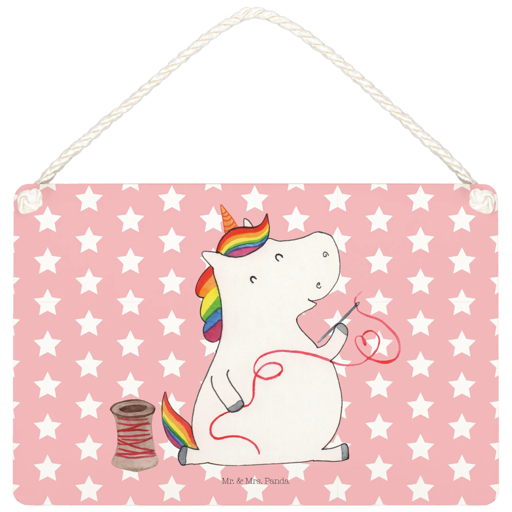 Deko Schild Einhorn Näherin Dekoschild, Deko Schild, Schild, Tür Schild, Türschild, Holzschild, Wandschild, Wanddeko, Einhorn, Einhörner, Einhorn Deko, Pegasus, Unicorn, Näherin, nähen, Mädchen, Freundin, Häkeln, Stricken, basteln, Nähzimmer