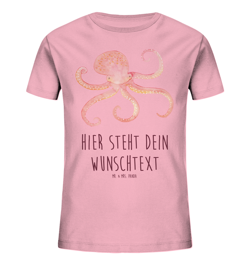 Personalisiertes Kinder T-Shirt Tintenfisch Personalisiertes Kinder T-Shirt, Tiermotive, Gute Laune, lustige Sprüche, Tiere, Meer, Meerestier, Krake, Tintenfisch, Arme, Wasser, Ozean